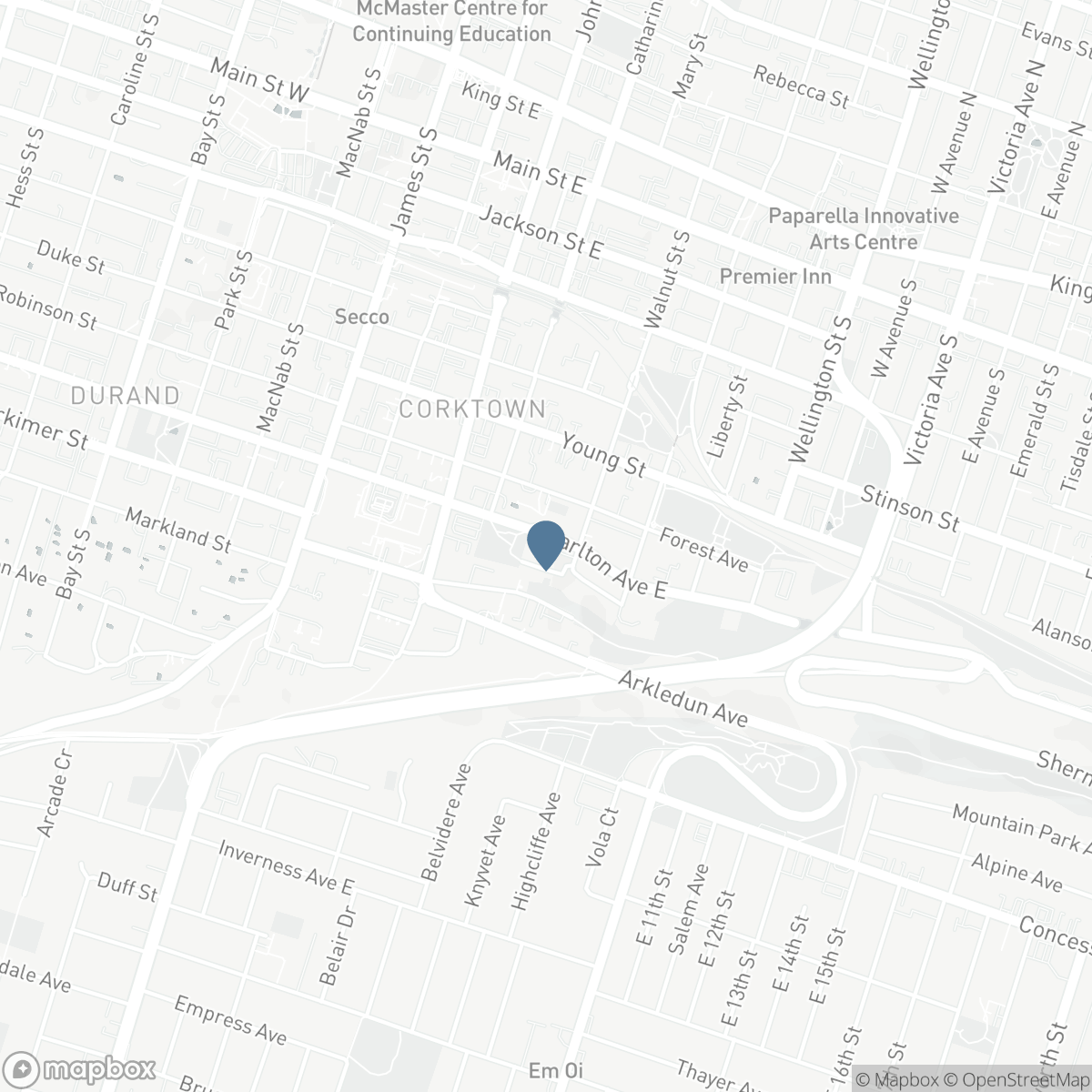 601 - 150 CHARLTON AVENUE E, Hamilton, Ontario L8N 3X3